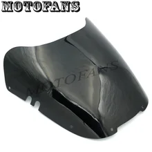 Motofans-Motocicleta Parabrisas parabrisas para Suzuki GSX-R GSXR 600 750 1100 1992 1993 1994 de Color Negro A Prueba de Viento de Vidrio Frontal