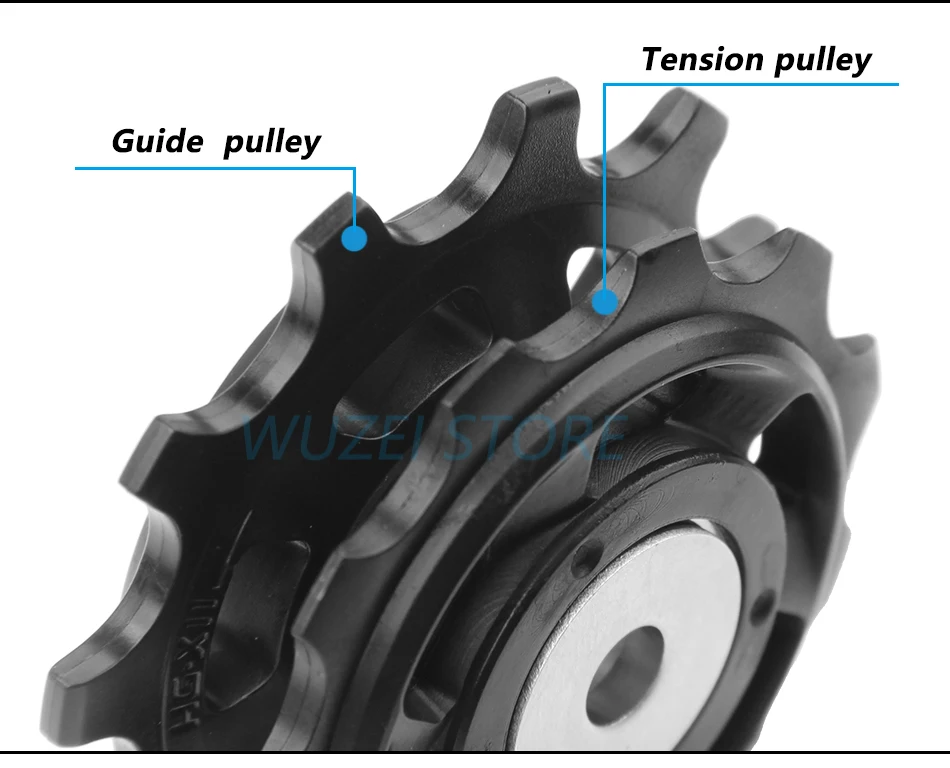 Shimano 11T Bike Pulley set Rear Derailleur Guide Roller RD-5700/T6000/6800/6870/7900/R9000/R9070/R9100/M8000/M663//M9000/M9050