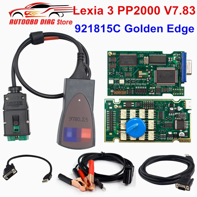 

Newest Lite Lexia 3 PP2000 V48/V25 Diagbox V7.83 Lexia3 Firmware 921815C Lexia-3 OBDII Diagnostic-tool For Citroen For Peugeot