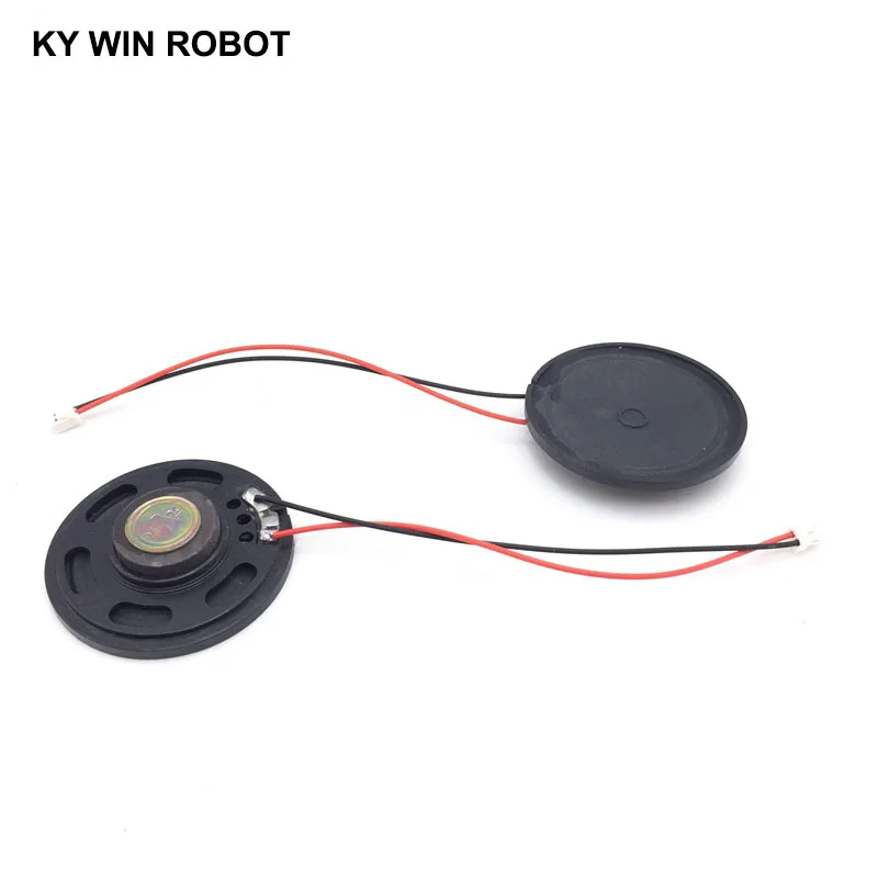 2pcs/lot New Ultra-thin Toy-car horn 16 ohms 0.5 watt 0.5W 16R speaker Diameter 50MM 5CM with PH2.0 terminal wire length 10CM