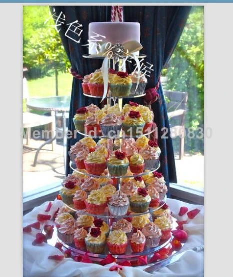 メーカー販売パッケージ郵送ブティックアクリル6一層ケーキタワーウエディングケーキスタンドアクリルカップケーキスタンド装飾 Decor Manufacturers Decorative Decorativedecorative Stand Aliexpress