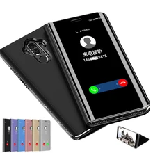 

Clear View Smart Mirror Phone Cover For Huawei P8 P9 P10 P20 Plus Lite Pro For Mate 8 9 10 20 Pro Lite Honor 8 8X 9 10 Lite Case