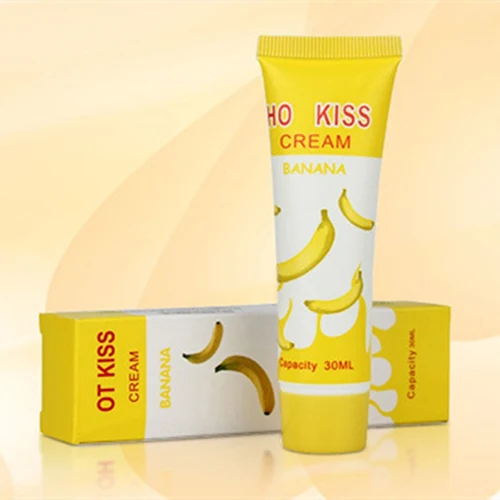 30ml Banana Flavored Lubricant Gel Lube Edible Oral Sex Enhancement Tools Massage Oil