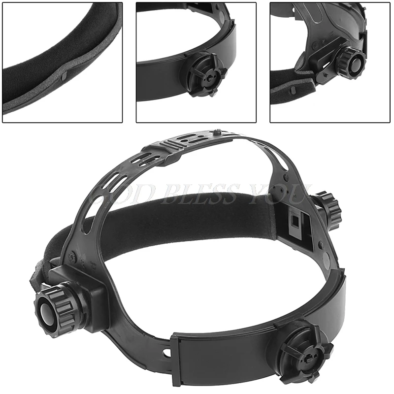

New Adjustable Welding Welder Mask Headband Solar Auto Dark Helmet Accessories