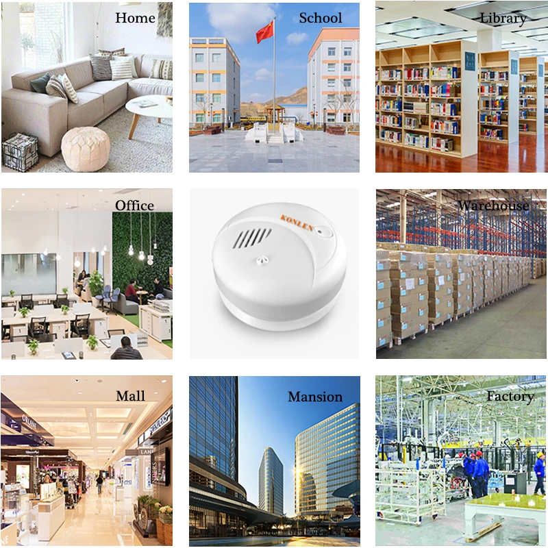 Smoke and Temperature combination detector (5)