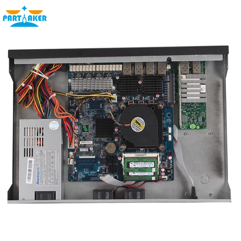 I5 4430 10 портов промышленная стойка монтируемый сервер межсетевой экран PC PARTAKER R19 2G ram 8G SSD