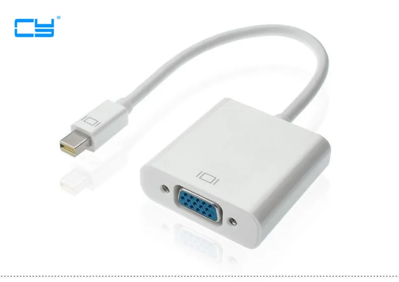 10 шт./MacBook Air Pro iMac Mac Thunderbolt Mini DisplayPort Display Port DP To VGA кабель адаптер 1080P подключение ТВ
