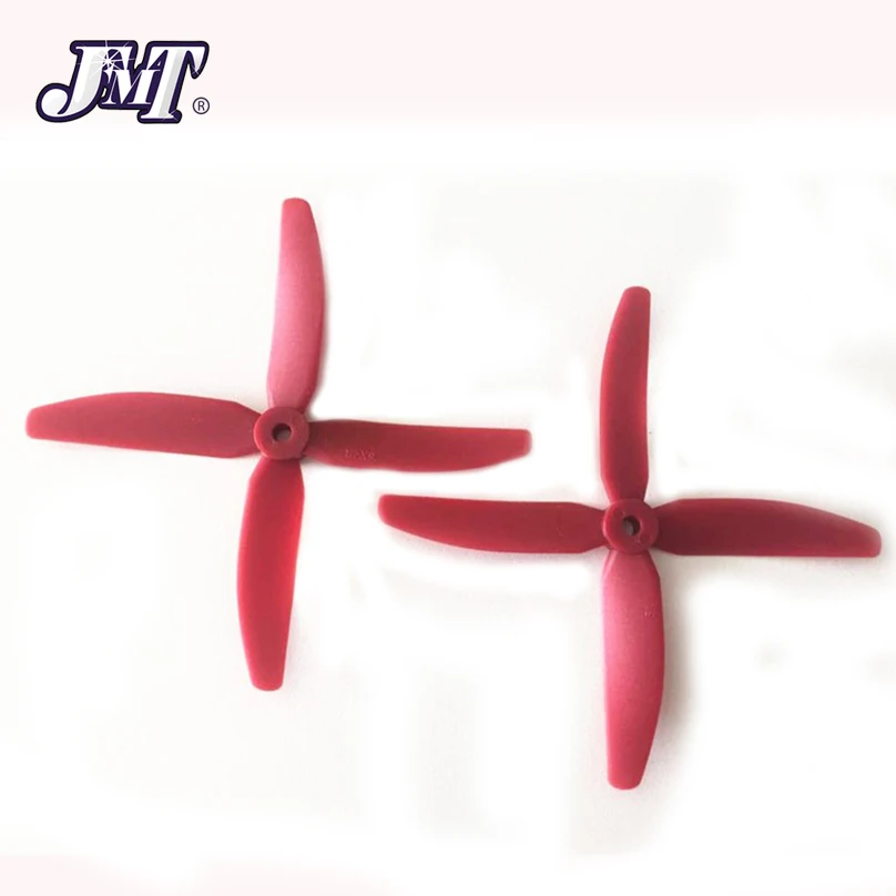 1 пара четырехлопастных пропеллеров JMT CW/CCW реквизит для гонок FPV 210 250 280 320 Martian 230 255