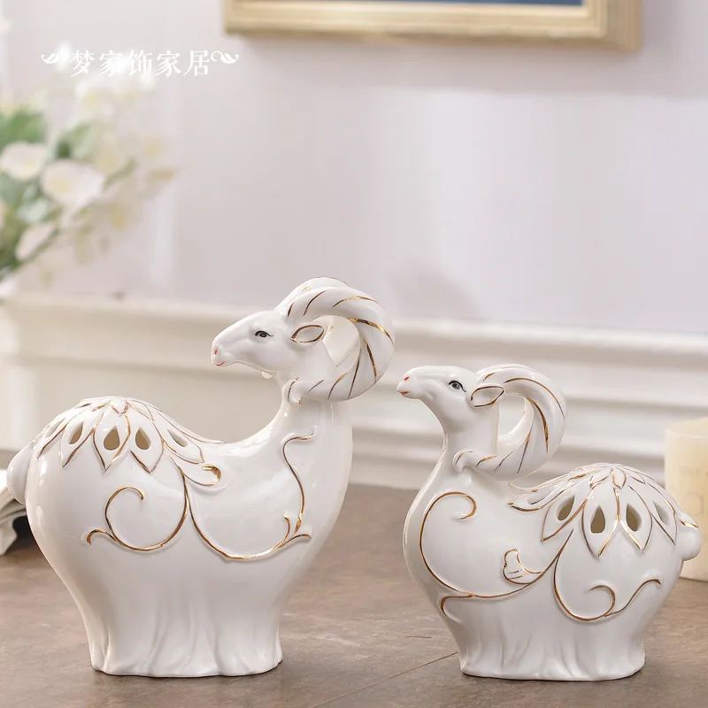 Best Price Lucky sheep lovers ornaments wedding gifts wedding gifts new decorative ceramic decoration process Home Furnishing Best Price Lucky sheep lovers ornaments wedding gifts wedding gifts new decorative ceramic decoration process Home Furnishing