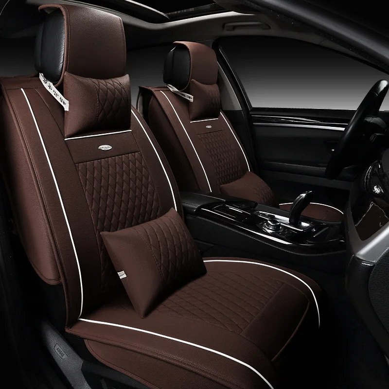 Kick Mat Asiento trasero del coche Organizador y Protector asiento de coche protecci/ón del asiento de coche almacenaje del coche 2 Piezas Compatible todos los tipos de veh/ículos y duraderos. Cuero Cubierta del asiento de coche superior
