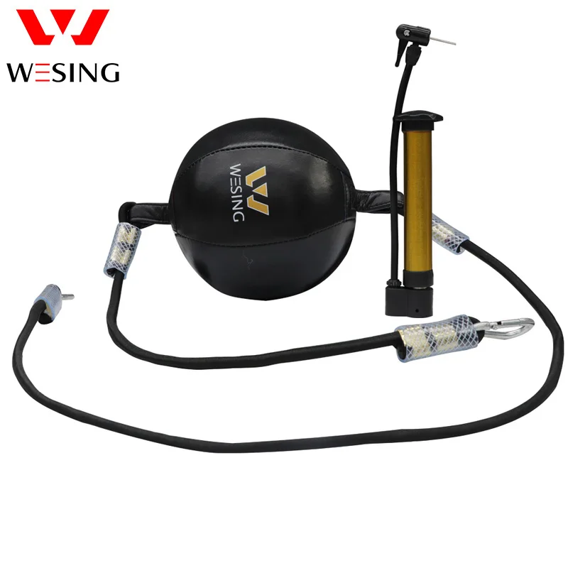 Wesing Punching Ball Muay Thai Speed Ball with Inflator Training Boxing Reflex Speedbag Speed Trainer Quick Response