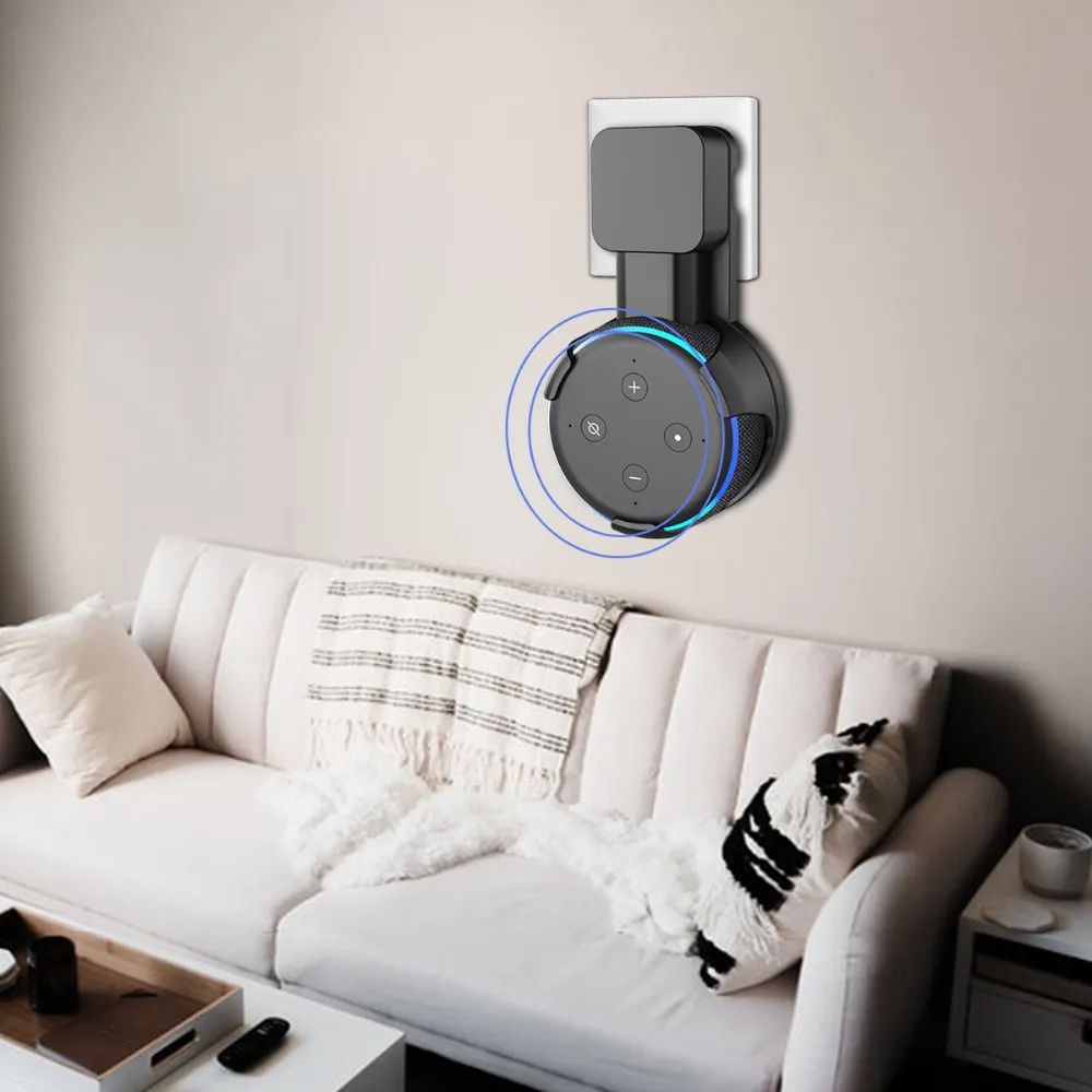 Black Alexa Echo Dot 3nd  (4)