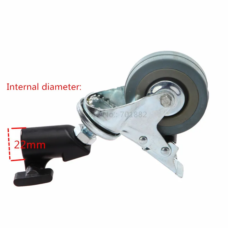 B-22 Light Stand Wheels kits with lock (3)