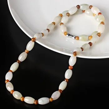 

Men and women models Emerald A goods link pass transfer necklace Lucky Yellow Dragonfly necklace Beads Necklace en2972#