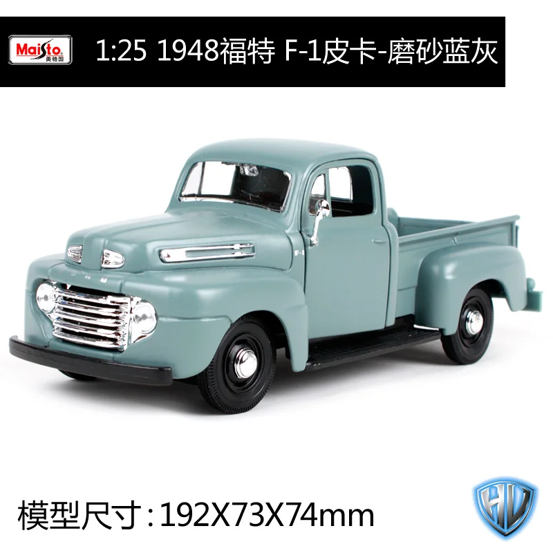 Maisto 1:25 Ford 1948 FORD F-1 PICKUP винтажные автомобили литая под давлением модель автомобиля игрушка Новинка в коробке Новое поступление 31935 - Цвет: 31935