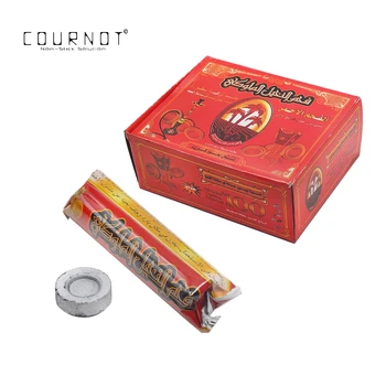 

2Rolls Charcaol Quick Light Hookah Shisha Charcoals Coal Clearing Burn Touch Silver Chicha Narguile Natural Charcoal For Pipes