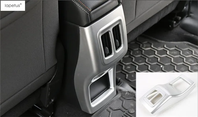 Model D Аксессуары подходят для Jeep Compass задний воздух AC выход подлокотник коробка Защита Анти Удар защитный комплект рельефная Накладка для отделки - Название цвета: Model D