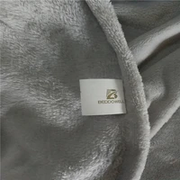 Soft Blanket On The Bed Polyester Coral Fleece Plaid Gray Color Adult Winter Warm Sheets Coverlet Bedspread Flannel Blankets 6