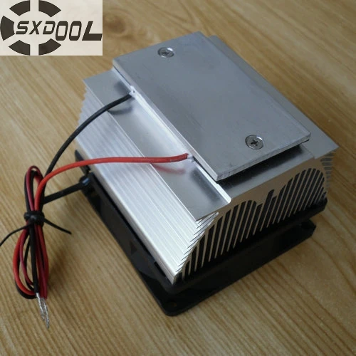 SXDOOL Cooling!DIY Peltier Air condition refrigeration ... homemade new electronic circuits 