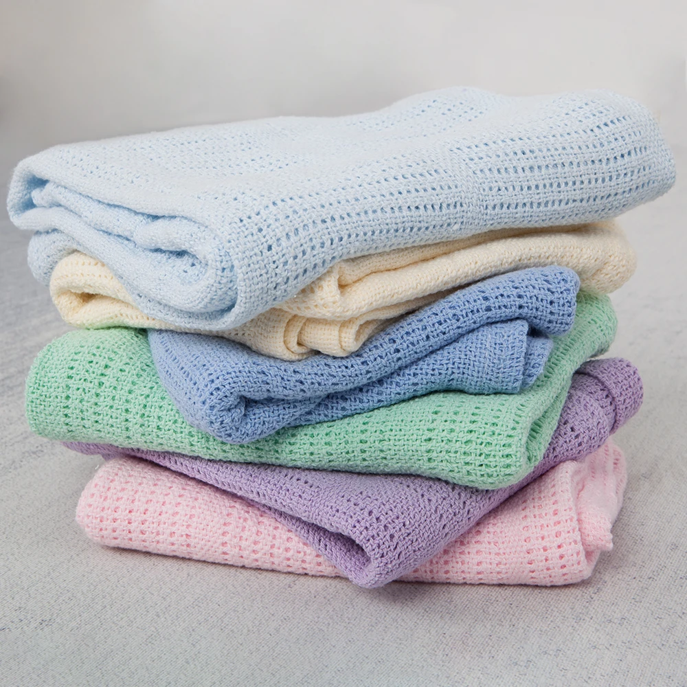 Выдалбливают одеяло для младенцев одеяло пеленки для новорожденного малыша дышащий Ветер крышка 70*90 см конфеты цвет спальный постельные