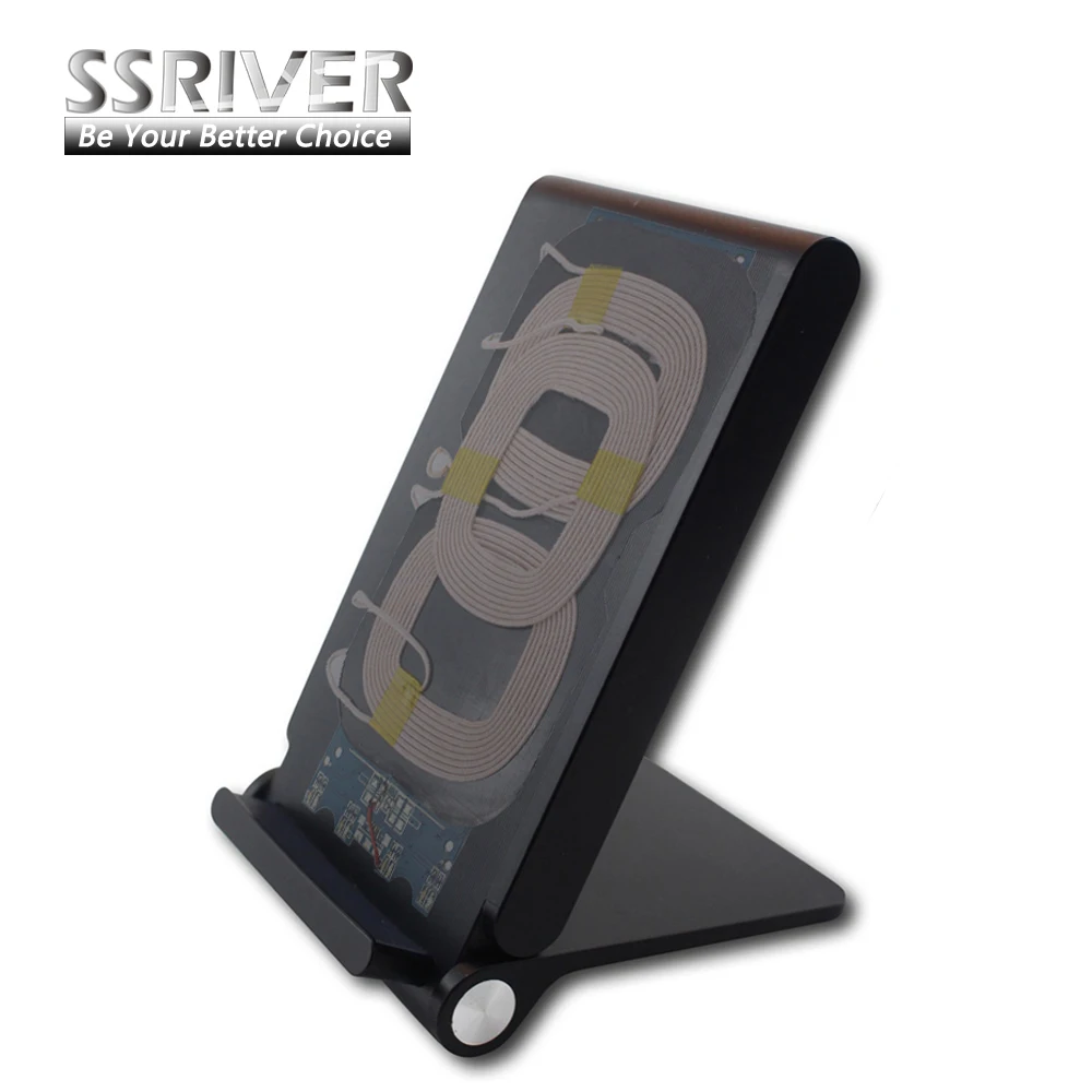 SSRIVER Wireless Charging Stand 3 Coils Qi Wireless