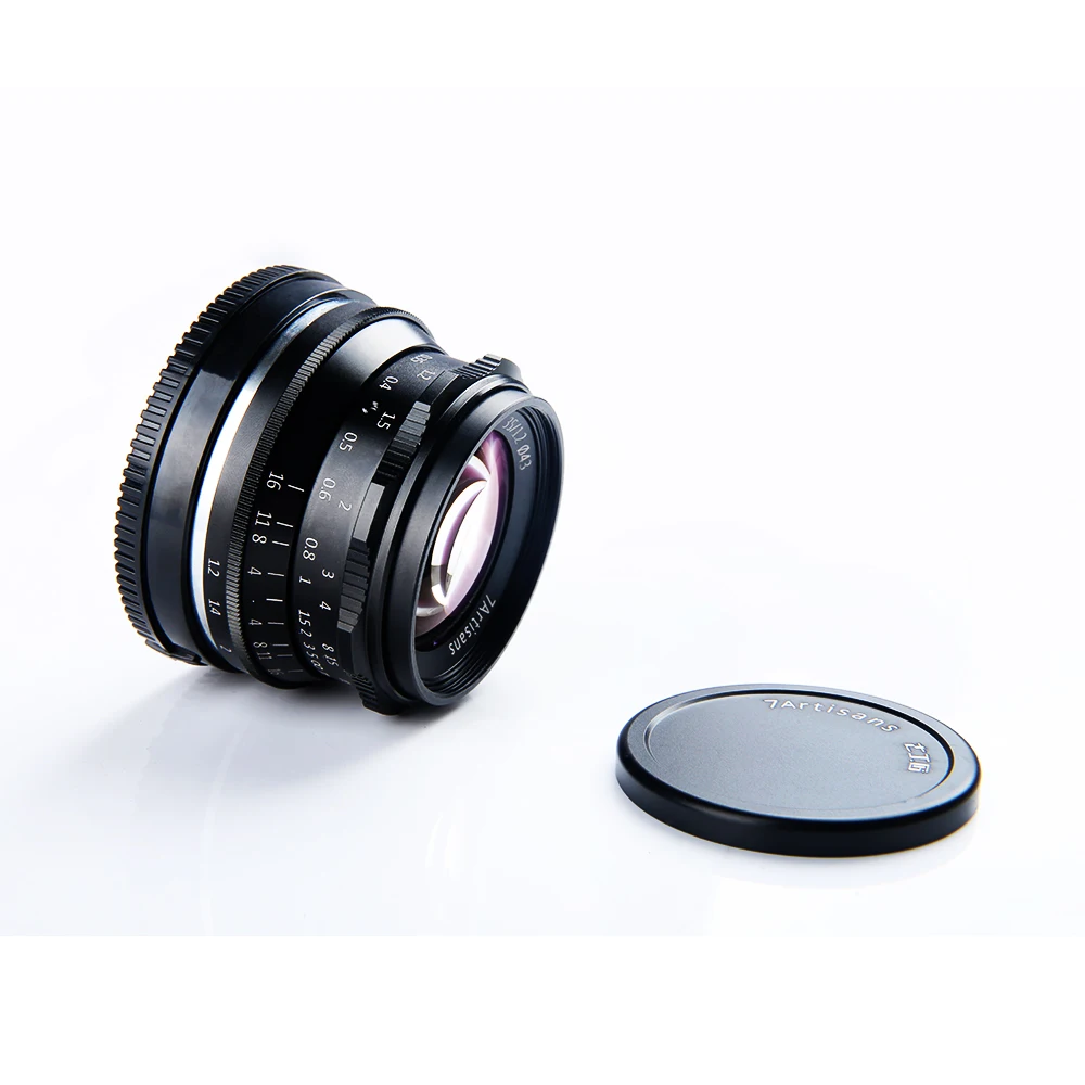 7artisans 35 мм F1.2 ручной объектив с фиксированным фокусным расстоянием для sony E-mount DSLR камер A7R A7S A6500 A6300 A7/Fuji X-T2 X-T20 X-Pro2/Canon EOS-M M5 M6 M10 M100