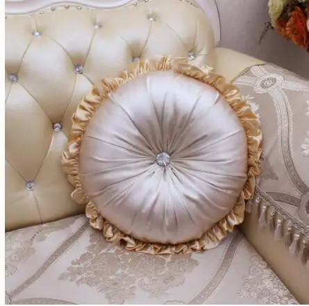 Европейский стиль, роскошная круглая подушка, подушка для кровати, подушка с спинкой, украшение для дома