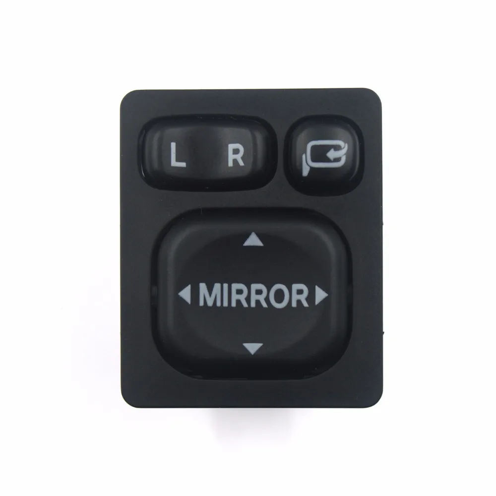WOLFIGO 9 Pin Outside Rear View Mirror Power Switch Control Button for