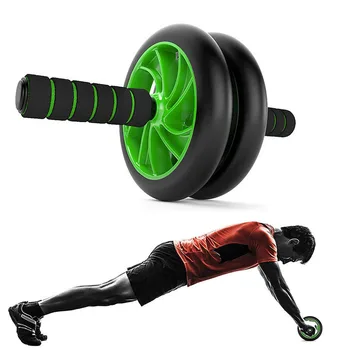 

Fitness ab Roller Wheel Gym Body Building Equipment ABS Arm Stomach Abdominal Wheel Exercise Workout Strength Training Apparatus