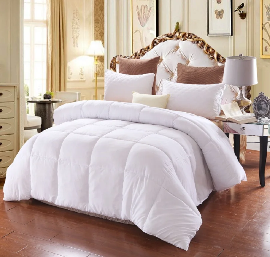 Brief Solid Winter Duvet Thick Comforter Inner Single Double Bedding