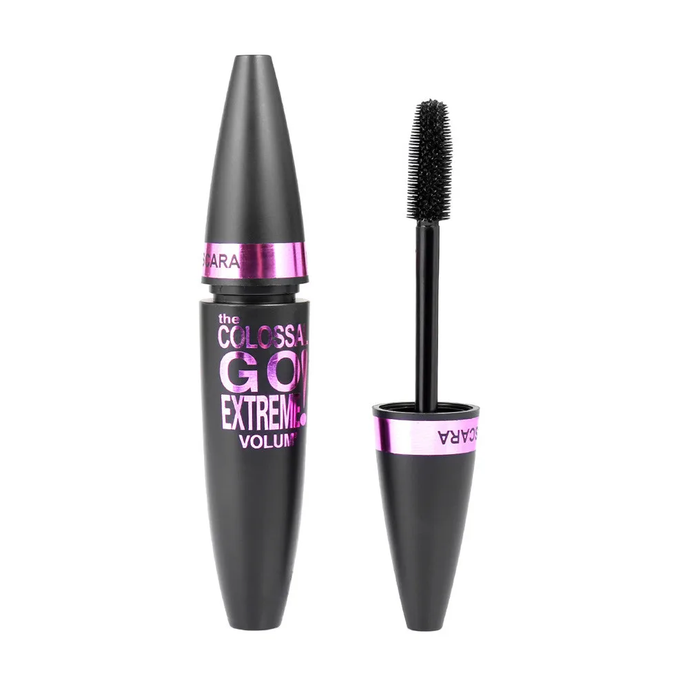 

Cosmetic Black Mascara Makeup Eyelash Waterproof Extension Curling Eye Lashes Easy to wear smudge-proof 9g hot