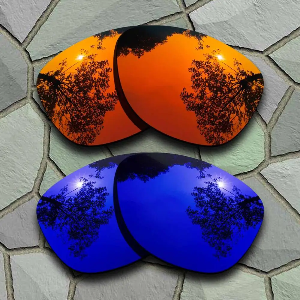 Солнцезащитные очки поляризованные Сменные линзы для Oakley Frogskins-сорта - Цвет линз: Red-Violet Blue