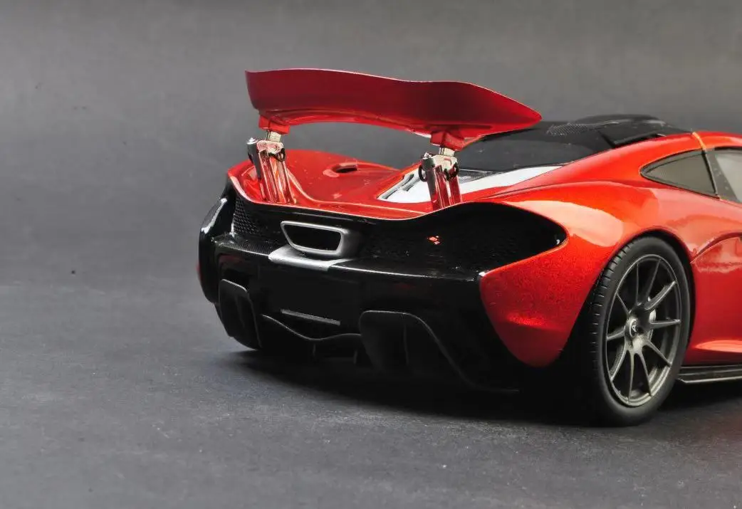 Высокая имитация 1:18 Diecasts& Toy mlaren P1 открыть двери Модель автомобиля коллекция автомобиля игрушки для мальчика Детский подарок игрушечный автомобиль