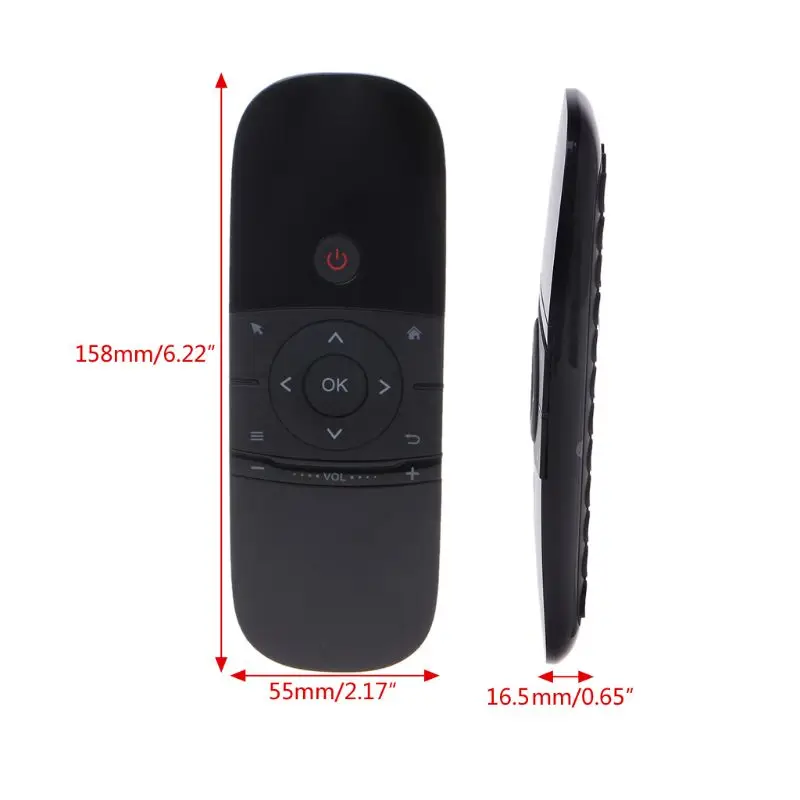 Беспроводная клавиатура W1 2 4G Air Mouse ИК пульт дистанционного управления с датчиком