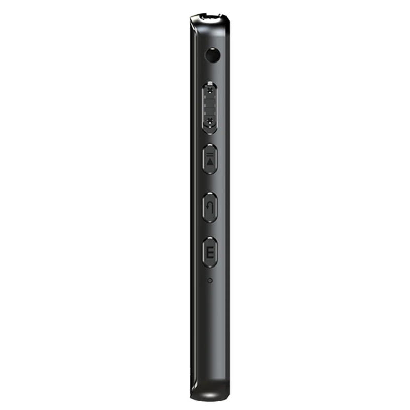 V87 Цифровой диктофон с голосовой активацией MP3-плеер для занятий спортом Портативный USB 16 Гб медиаплеер мини Walkman 3D край экрана активированный