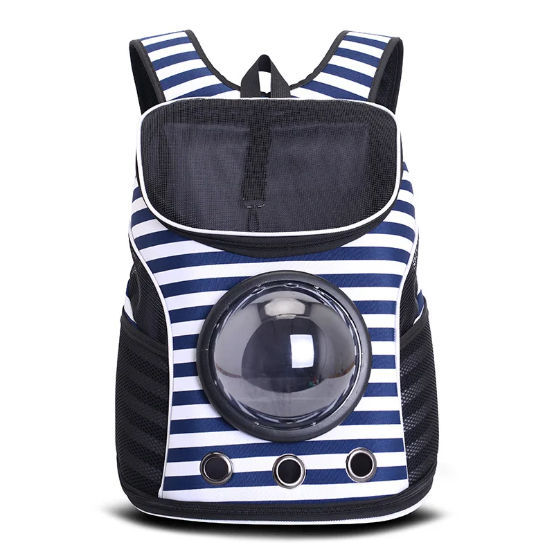 

Brand Breathable Small Pet Carrier Bag Portable Pet Outdoor Transparent Capsule Breathable Travel Backpack Dog Cat Carrying Cage