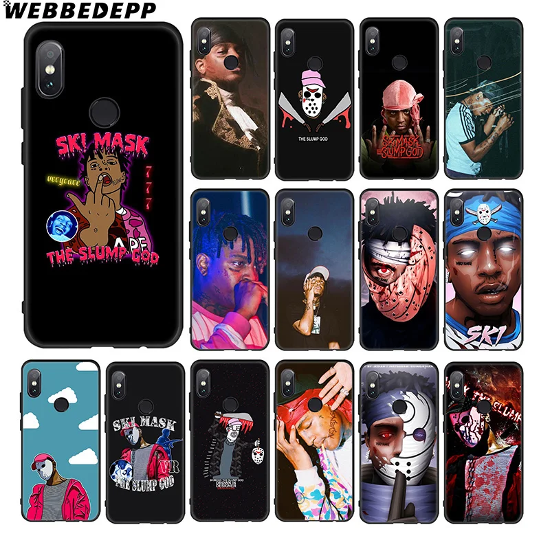 WEBBEDEPP Ski Mask The Slump God Soft Case for Xiaomi 9 8 SE 6 A1 A2 Lite MIA1 MIA2 MI8 MI6 MAX 3 POCOPHONE F1 |