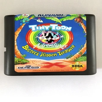

Top quality 16 bit Sega MD game Cartridge for Megadrive Genesis system --- Tiny Toon Adventures