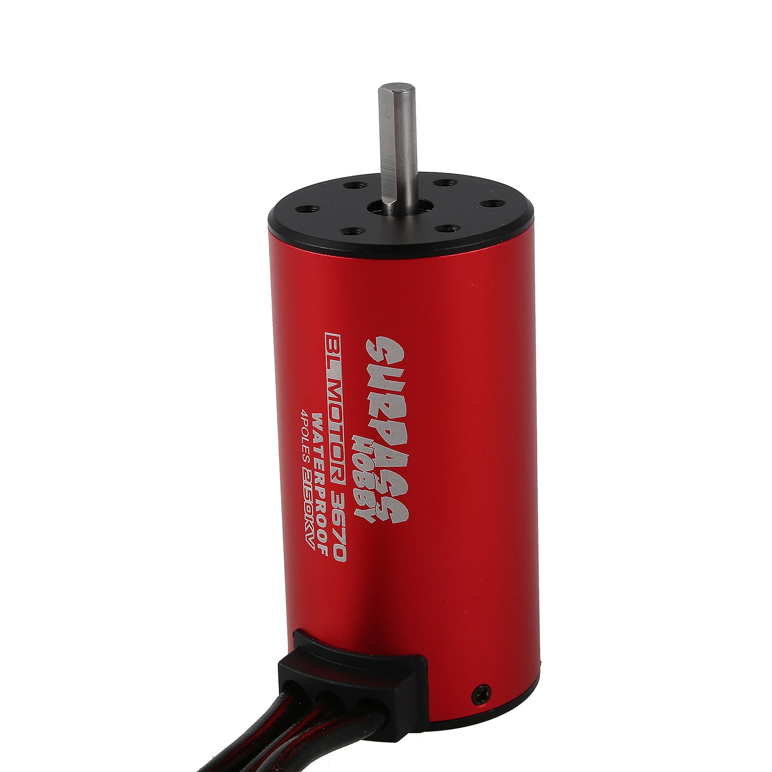 

AINY-SURPASS HOBBY S3670 2150KV Sensorless Brushless Motor 120A Brushless ESC and Program Card Combo Set for 1/8 RC Car Truck
