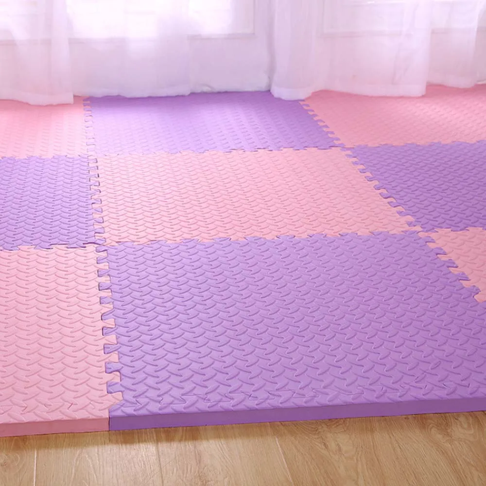 

1PC 60*60cm leaf pattern floor carpet crawling mats baby puzzle mats excersizing eva sport Rugs Toys Mat for Children Game Pad