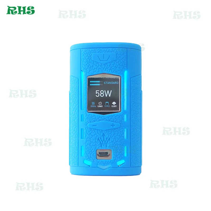 dark blue 5 шт. RHS Быстрая силиконовый защитный чехол рукав для Voopoo X-217 13 цветов - Цвет: dark blue