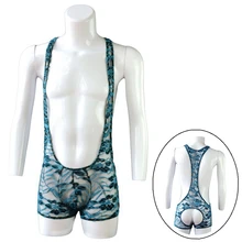 Мужская нижняя рубашка боди комбинезон шорты мужские промежность открытый кружевной мужской формирователь Горячие мужские трусы сексуальное нижнее белье дышащие