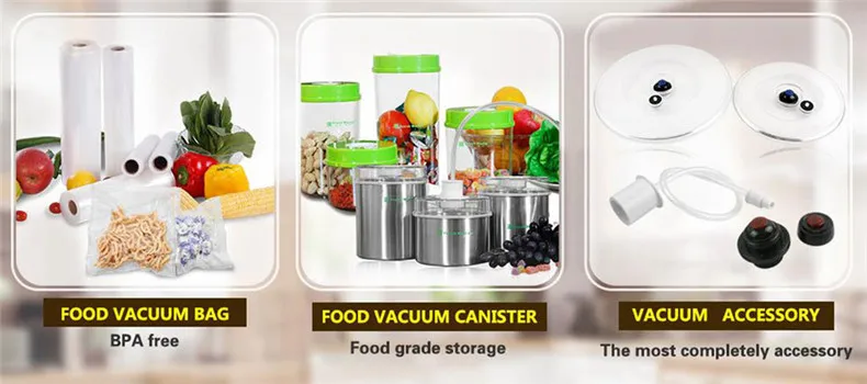 Вакуумная пищевая упаковочная сумка для хранения в рулонах для кухонной упаковки, упаковочная машина для сохранения свежести, 12, 15, 20, 25, 28, 30, 35*500 см, BPA бесплатно