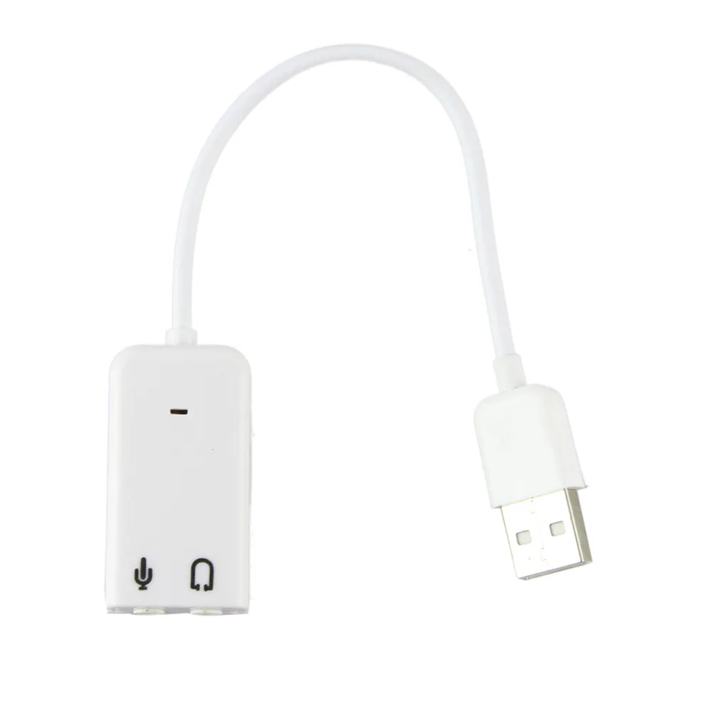 Надежный Dropshipping USB 2.0 Виртуальный 7.1 канала аудио адаптер Звуковая карта для портативных ПК MAC