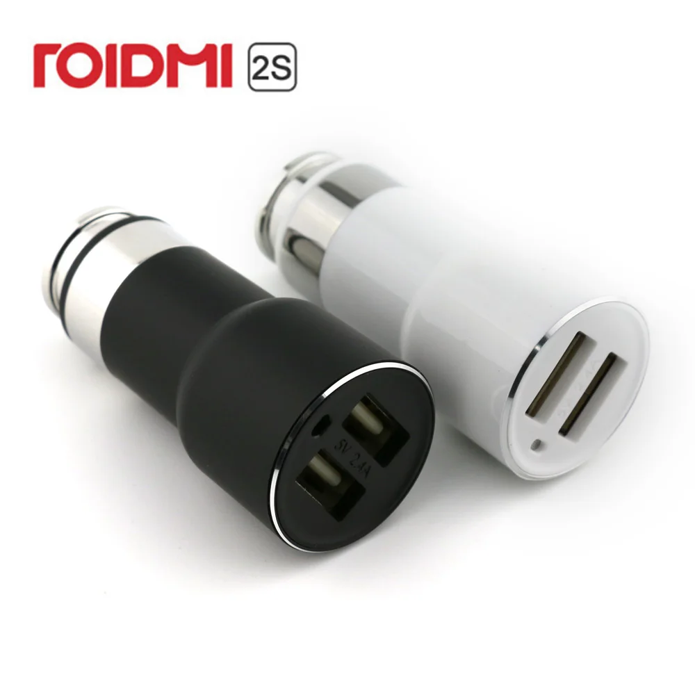 Original Xiaomi ROIDMI 2S Dual USB Car Charger 2 5V 3.8A Bluetooth