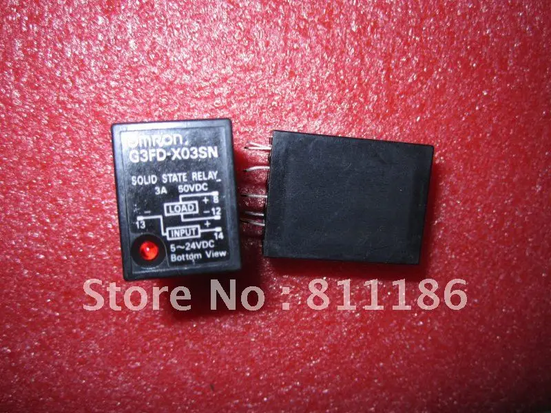 

1pcs/lot  G3FD-X03SN DC5-24  solid-state relay is new and original, in stock.