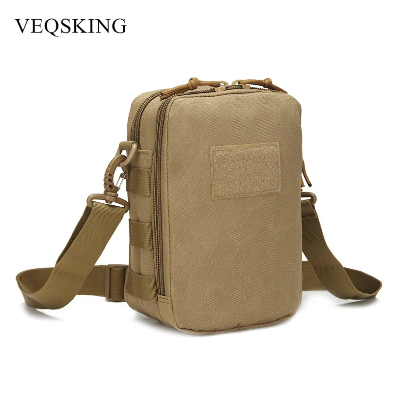 800D Oxford Military Tactical Shoulder Bag,Outdoor Sports Bag Camping Hiking Trekking Molle Crossbody Bag 4 Colors
