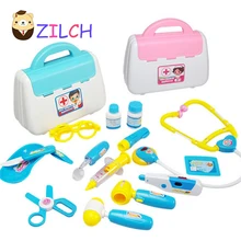 Доктор игрушки дети Притворись Playset доктор Ролевая игра медико коробка медико классический Творческий моделирование больницы 15 шт./компл. подарки для детей