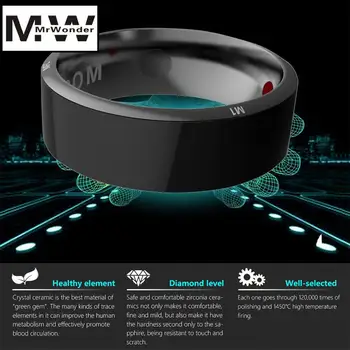 

mrwonder Smart High-tech Magic Ring Android ISO Phone Health Tracker wireless sharing health monitoring information Ring SAN0
