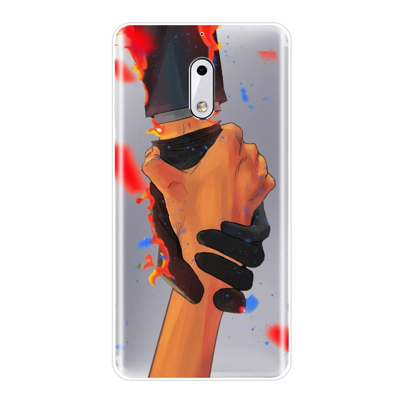 ТПУ чехол для телефона Nokia 1 2 3 5 6 8 мягкий силиконовый цельный Luffy Ace Zoro японский
